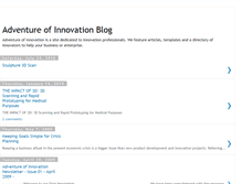 Tablet Screenshot of adventureofinnovation.blogspot.com