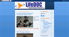 Desktop Screenshot of lifedochealth.blogspot.com