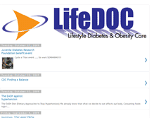 Tablet Screenshot of lifedochealth.blogspot.com