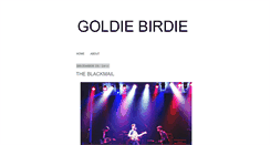 Desktop Screenshot of goldiebirdie.blogspot.com