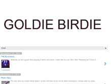 Tablet Screenshot of goldiebirdie.blogspot.com