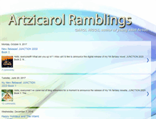 Tablet Screenshot of carolriggs.blogspot.com
