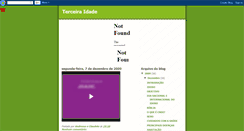 Desktop Screenshot of envelhecendocomqualidade.blogspot.com