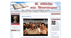 Desktop Screenshot of abibliaemdestaque.blogspot.com
