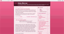 Desktop Screenshot of helenmorrow.blogspot.com