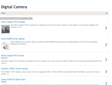Tablet Screenshot of digitalcamerain.blogspot.com