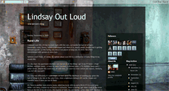 Desktop Screenshot of lindsay-outloud.blogspot.com