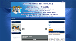 Desktop Screenshot of conselhosaudeap52.blogspot.com