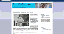 Desktop Screenshot of learnhorseridingpasadena.blogspot.com