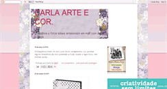 Desktop Screenshot of carlaarte.blogspot.com