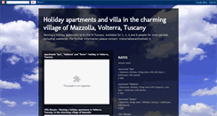 Desktop Screenshot of holiday-apartment-volterra.blogspot.com