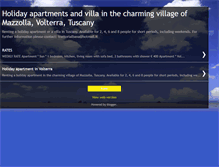 Tablet Screenshot of holiday-apartment-volterra.blogspot.com