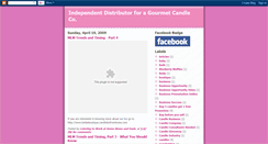 Desktop Screenshot of gourmetcandlebizathome.blogspot.com