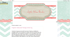 Desktop Screenshot of littlemissbirdie.blogspot.com