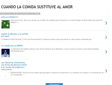 Tablet Screenshot of cuandolacomidasustituye.blogspot.com