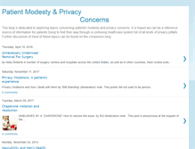 Tablet Screenshot of patientprivacyreview.blogspot.com