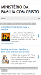 Mobile Screenshot of mfc-ministeriodafamilia.blogspot.com