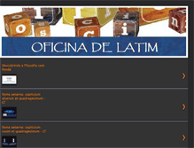 Tablet Screenshot of oficinadelatim.blogspot.com