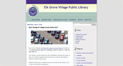 Desktop Screenshot of elkgrovevillagelibrary.blogspot.com