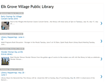 Tablet Screenshot of elkgrovevillagelibrary.blogspot.com