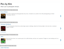 Tablet Screenshot of picsbykim.blogspot.com