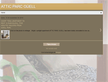 Tablet Screenshot of apartmentparcguell.blogspot.com