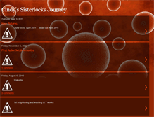 Tablet Screenshot of cindysjourneytosisterlocks.blogspot.com