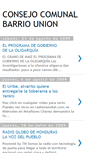 Mobile Screenshot of consejocomunalbarriounion.blogspot.com