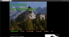 Desktop Screenshot of latiadefrankenstein.blogspot.com