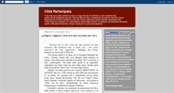 Desktop Screenshot of comunepartecipato.blogspot.com