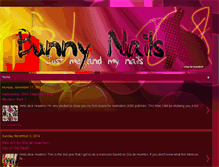 Tablet Screenshot of bunnynails.blogspot.com