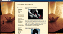 Desktop Screenshot of navegandopensamentos.blogspot.com