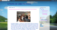 Desktop Screenshot of catedradefrancezaalexandrucelbun.blogspot.com
