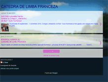 Tablet Screenshot of catedradefrancezaalexandrucelbun.blogspot.com