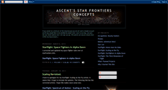 Desktop Screenshot of mystarfrontiers.blogspot.com
