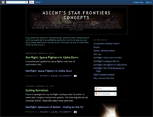 Tablet Screenshot of mystarfrontiers.blogspot.com