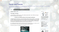 Desktop Screenshot of ffacets.blogspot.com