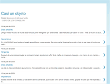 Tablet Screenshot of casiunobjeto.blogspot.com
