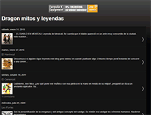 Tablet Screenshot of mitosyleyendasverdaderas.blogspot.com