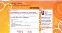 Desktop Screenshot of fitter4fourty.blogspot.com