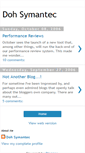 Mobile Screenshot of doh-symantec.blogspot.com