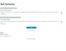 Tablet Screenshot of doh-symantec.blogspot.com