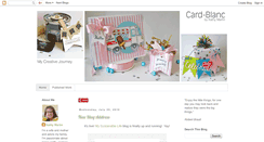 Desktop Screenshot of card-blanc.blogspot.com