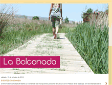 Tablet Screenshot of labalconadarevista.blogspot.com