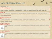 Tablet Screenshot of ladadriverschool.blogspot.com