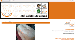 Desktop Screenshot of miscositasdecocina.blogspot.com