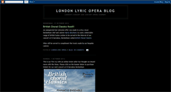 Desktop Screenshot of londonlyricopera.blogspot.com