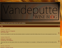 Tablet Screenshot of hansvandeputtewineblog.blogspot.com