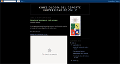 Desktop Screenshot of kinedeporteuchile.blogspot.com