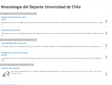 Tablet Screenshot of kinedeporteuchile.blogspot.com